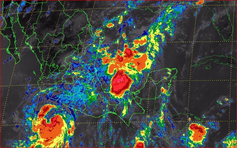 Tormenta tropical "Dora" originará tormentas intensas en gran parte de México