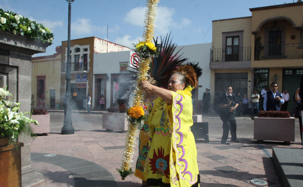 Se conmemora el 486 aniversario de la fundación de Querétaro