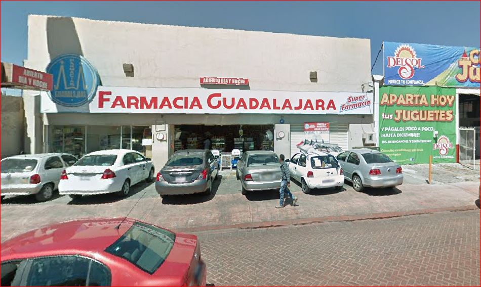 Asaltan Farmacia Guadalajara en Corregidora. Foto: Ilustrativa.