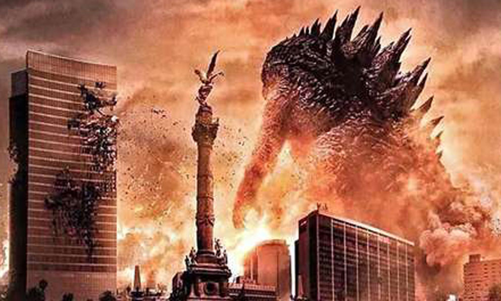 Filmarán escenas de la nueva película de "Godzilla" en la Ciudad de México