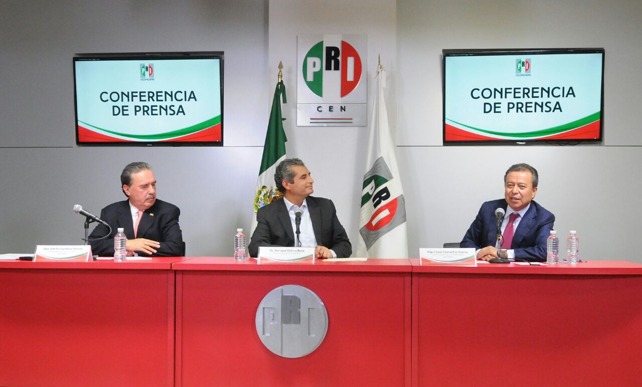 El PRI renuncia a 258 mdp de financiamiento público para destinarlo a afectados por sismos. Foto: Especial.