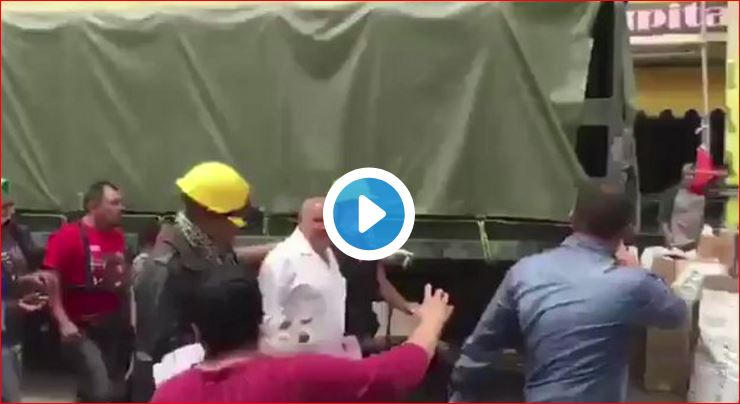 #Video Corren y agreden al delegado de Xochimilco por falta de apoyo a damnificados por sismo