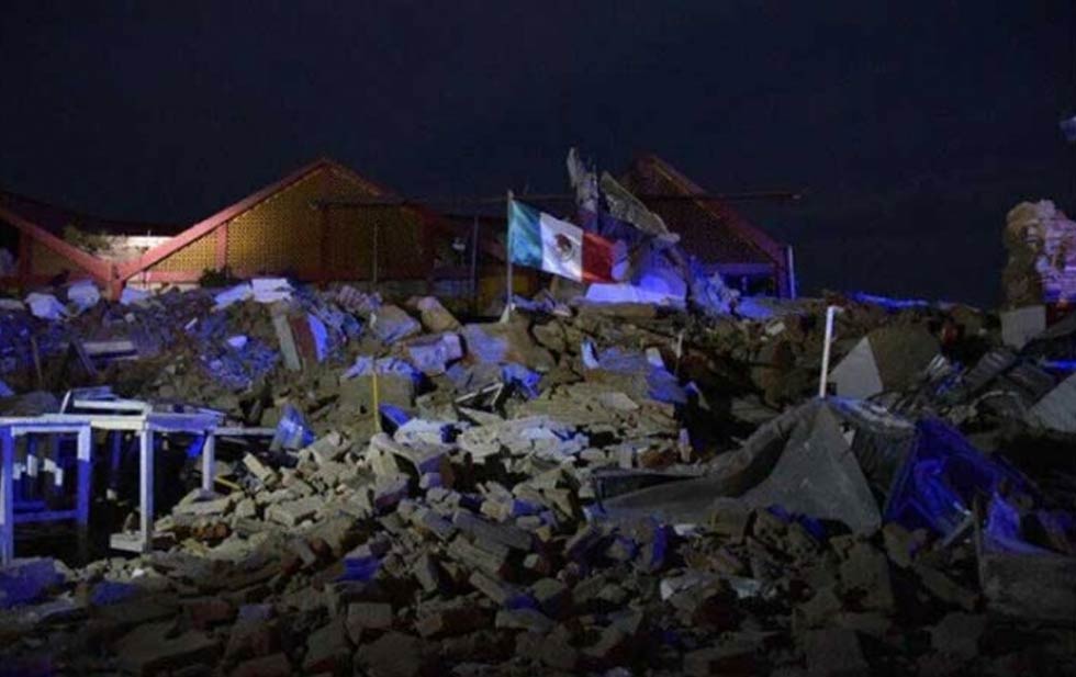Sube a 32 la cifra de muertos por terremoto de 8.2 grados richter en México