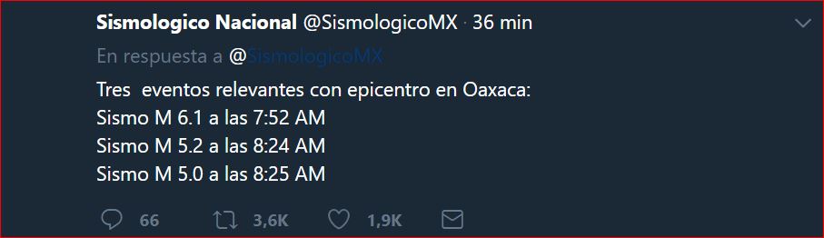 Nuevo sismo en Oaxaca 1