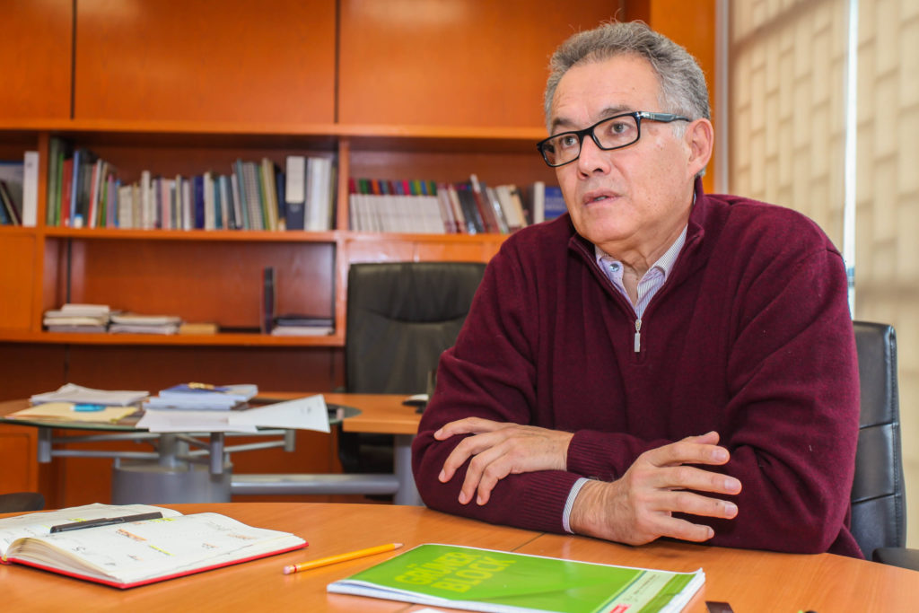 Mario Luis Fuentes, integrante del Programa Universitario de Estudios del Desarrollo y de la Junta de Gobierno de la UNAM.
