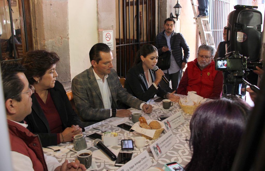 Inicia PRI en Querétaro la construcción de plataforma electoral para proceso electoral de 2018.