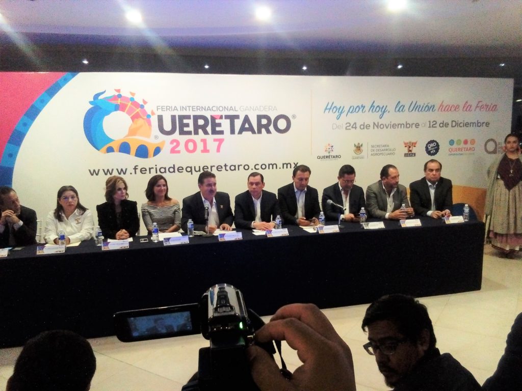 Presentaron de manera oficial la Feria Internacional Ganadera Querétaro 2017.