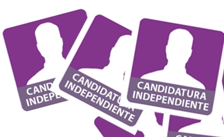 aspirantes a candidaturas independientes.