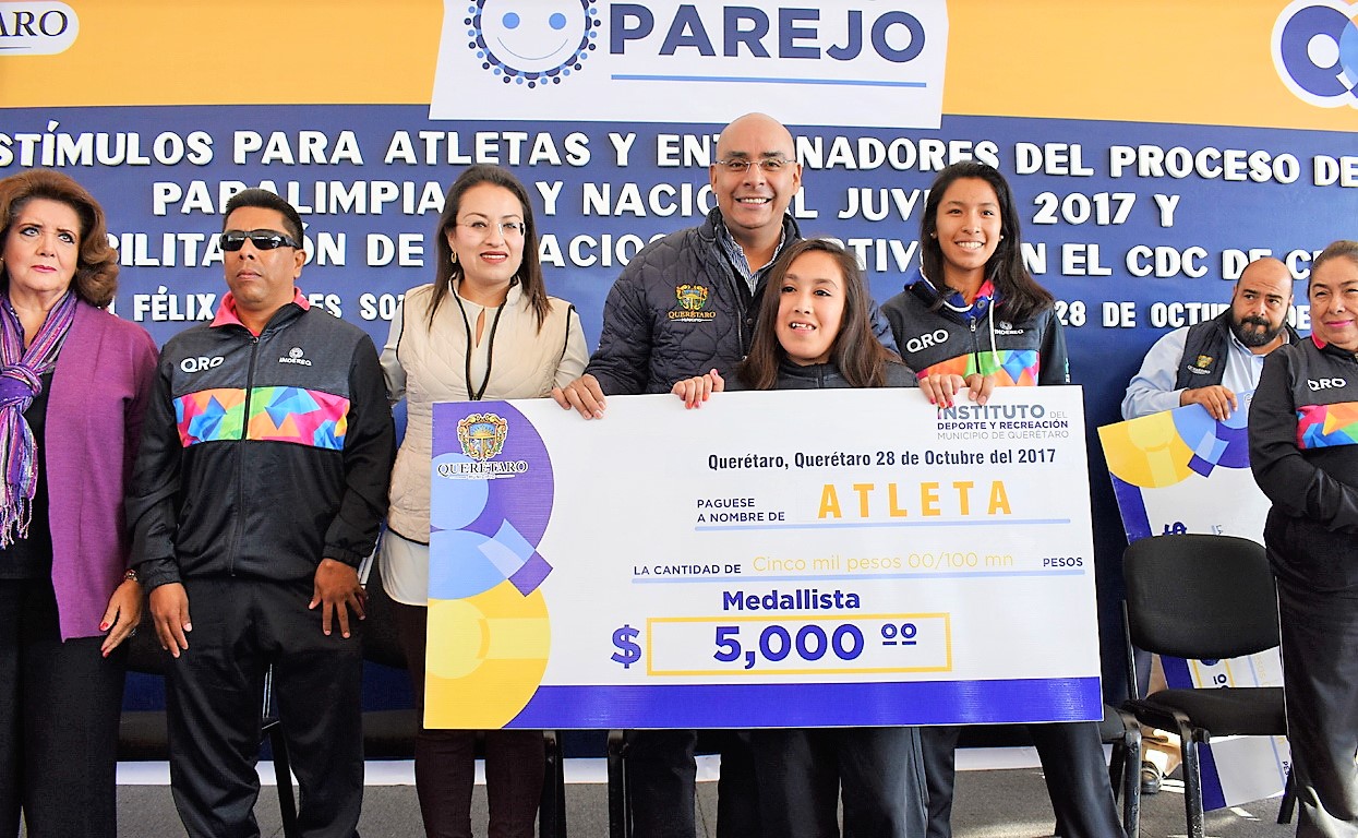 Afirma Marcos Aguilar que se invertirán 214 mdp para apoyar el deporte en Querétaro