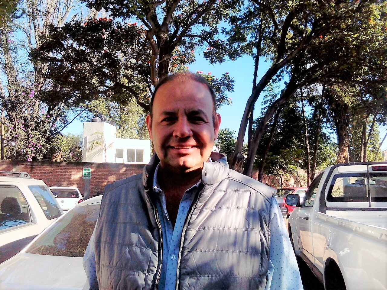 El Jefe de Gabinete en el Municipio de Corregidora, Rogelio Vázquez Mellado, no descarta participar en como candidato en las próximas elecciones, pero dijo que esperará el tiempo idóneo para tomar la decisión.