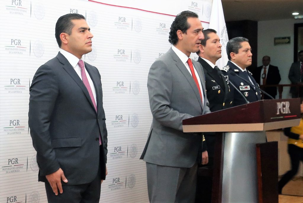 El encargado de Despacho de la PGR, Alberto Elias Beltrán, dio a conocer que la detención de “el Tortillero”
