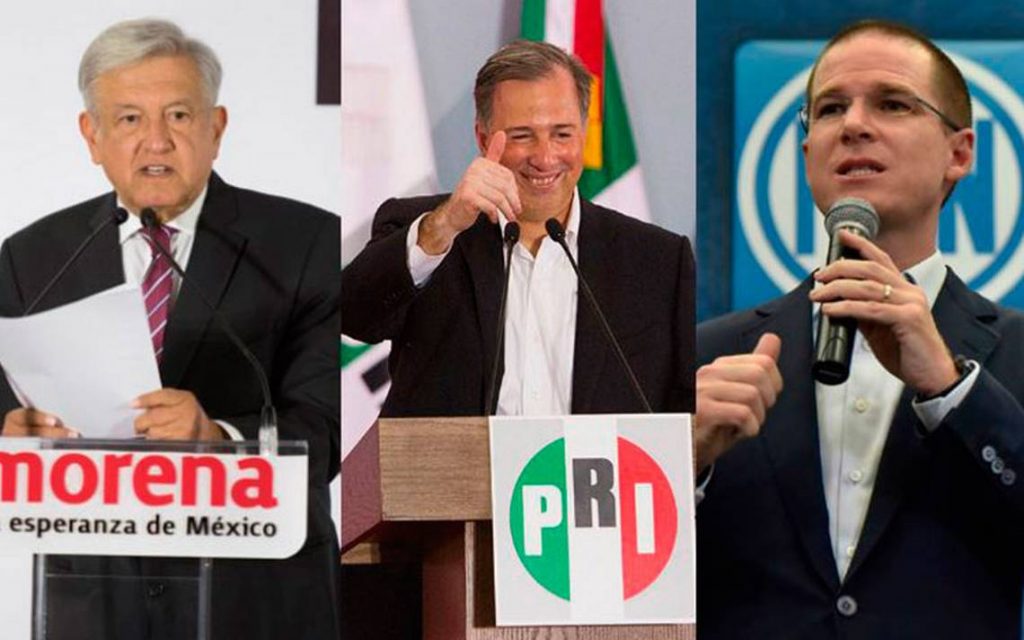 Arrancan precampañas; Anaya en Querétaro; Meade en Chiapas; AMLO en CDMX