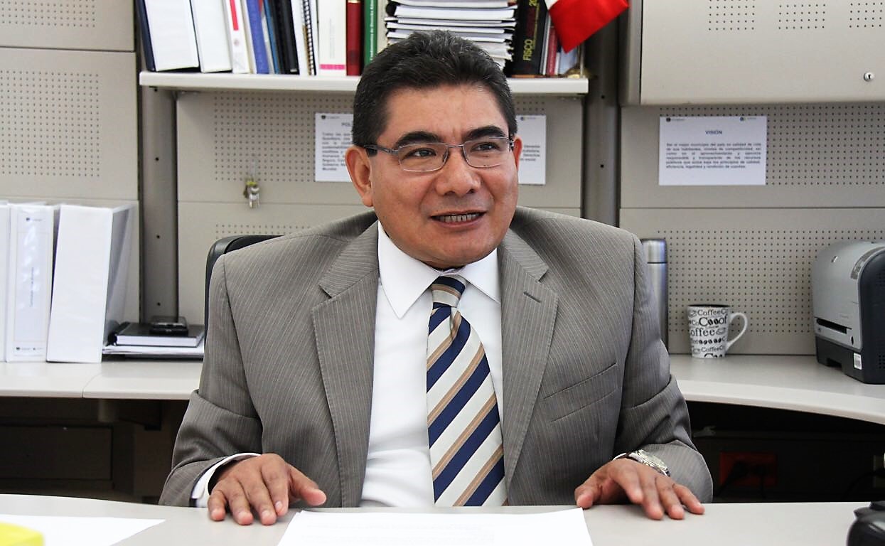 Titular de la Auditoría Municipal de Fiscalización. Oscar Rangel González
