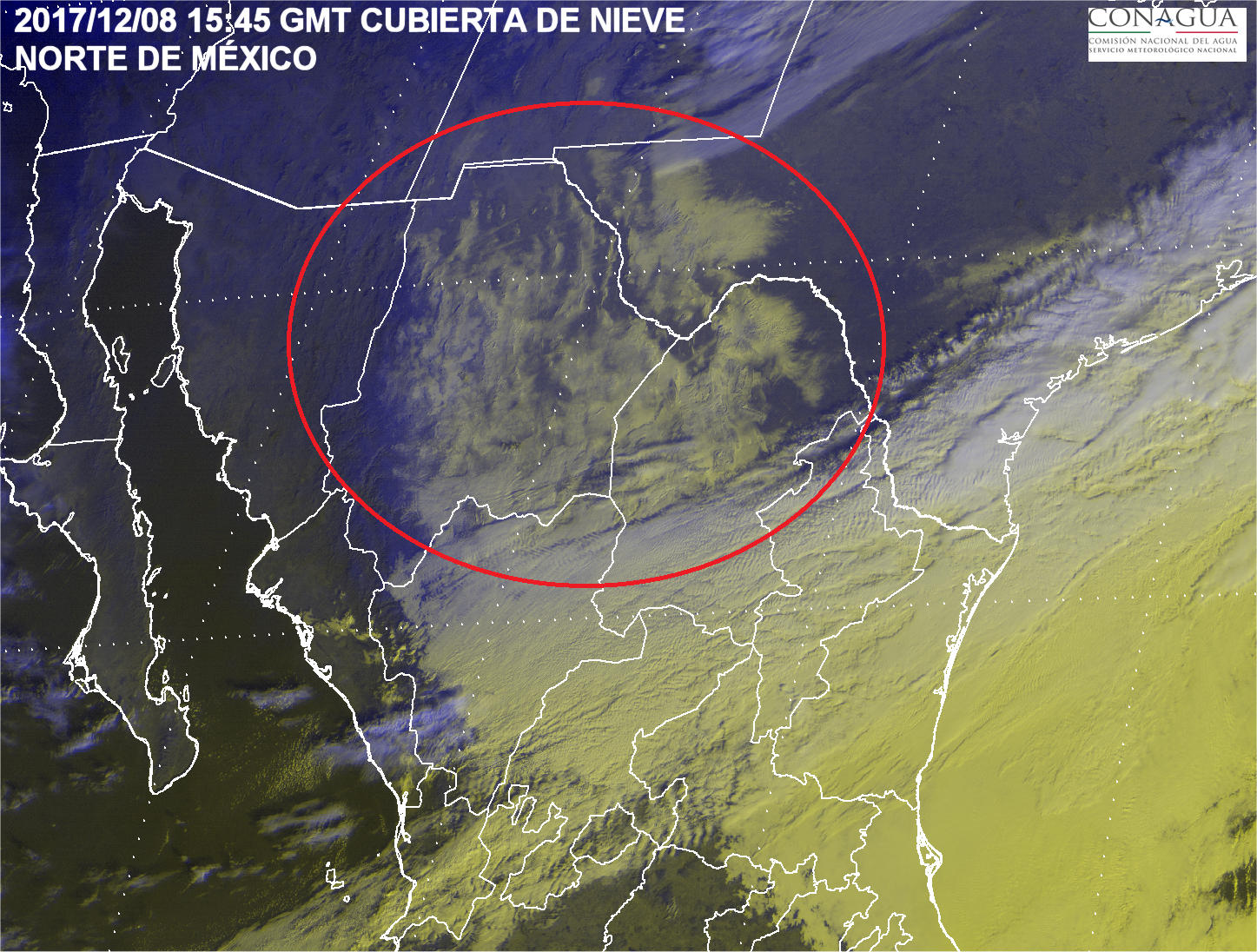 Tercera tormenta invernal provocará nevadas en el estados del norte del país