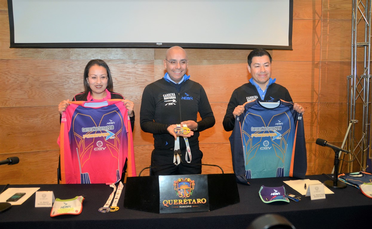 Querétaro espera 5 mil corredores en la "Carrera Nocturna Powerade" en su edición 2018