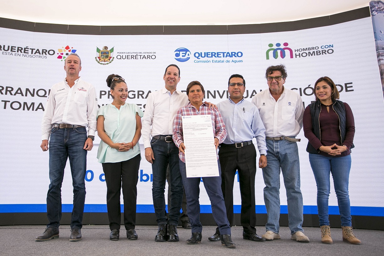Aununcia el Gobernador inversión de 10.7 mdp para mejorar el servicio de Agua Potable en El Marqués