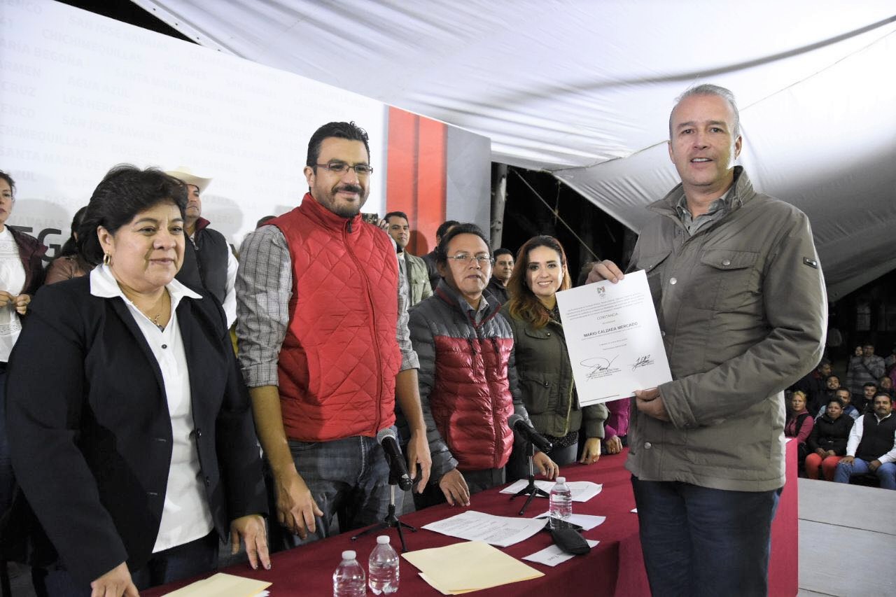 Mario Calzada se convierte en candidato de unidad a la Alcaldía de El Marqués por el PRI.