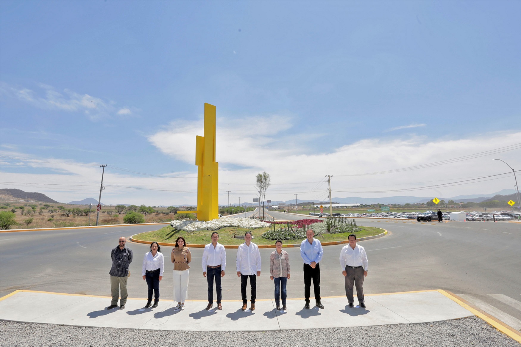 El Gobernador del Estado, Francisco Domínguez entrega el Boulevard Metropolitano Corregidora-Huimilpan