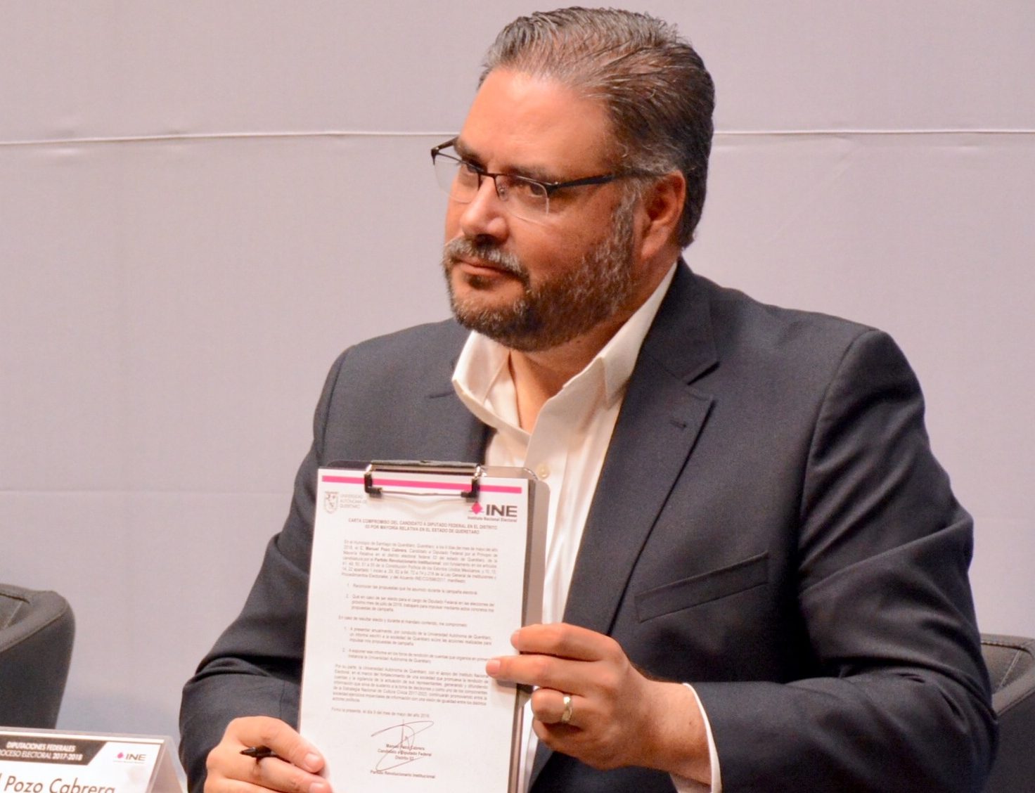 “Desconocimiento total de su distrito, acusa el candidato del PAN”: Pozo Cabrera
