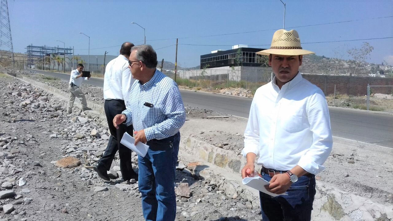 Corregidora realiza obras de infraestructura pluvial para evitar inundaciones