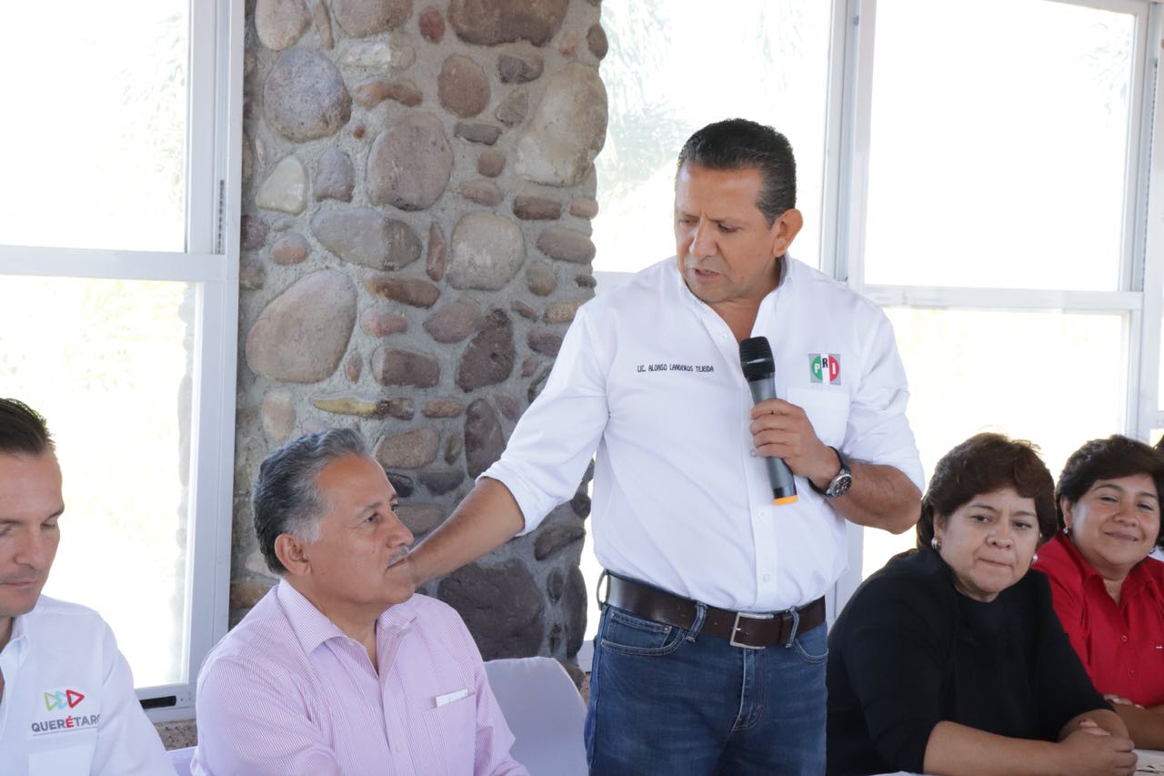 Dirigente Nacional de la CNOP reafirma su apoyo a Alonso Landeros rumbo a la Alcaldía de Pedro Escobedo