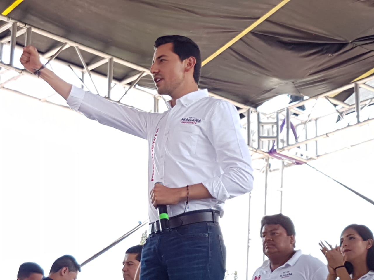 “El próximo 1 de julio vamos a salir juntos a generar el cambio en Tequisquiapan": Héctor Magaña