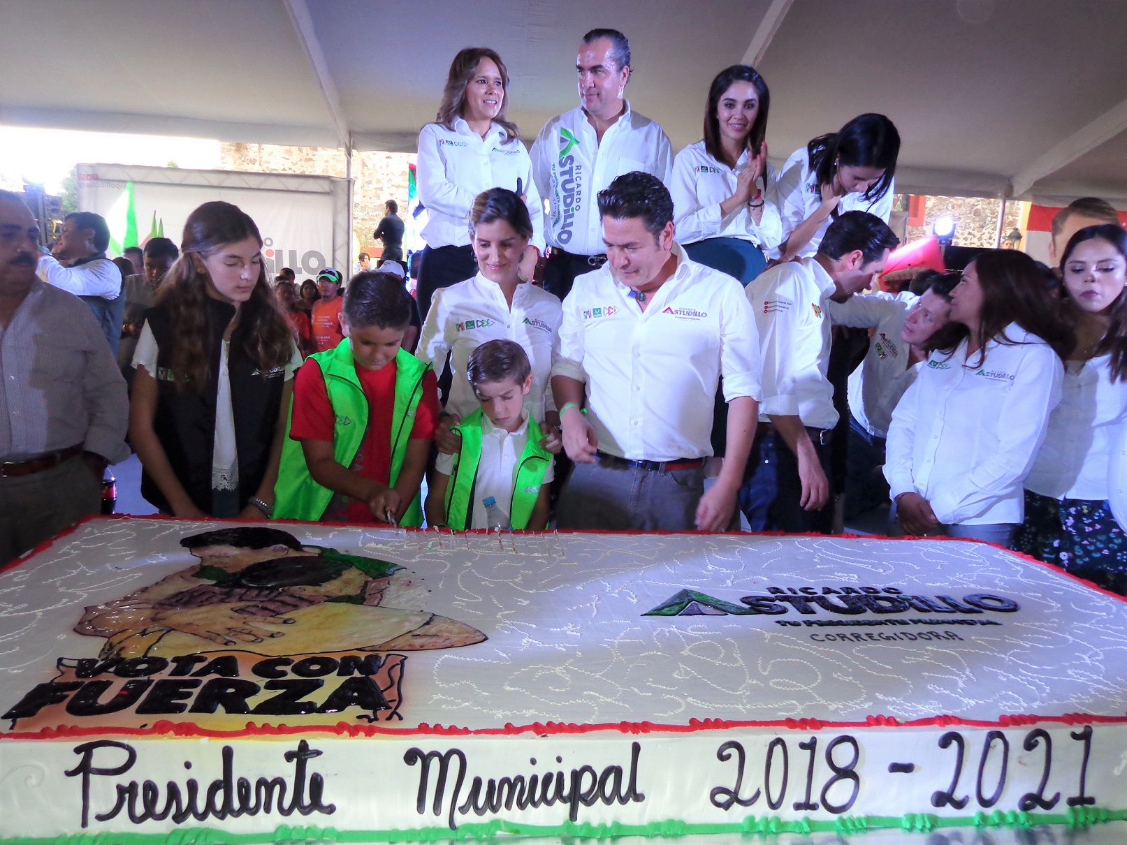 La gente pide un cambio de gobierno en Corregidora: Ricardo Astudillo.