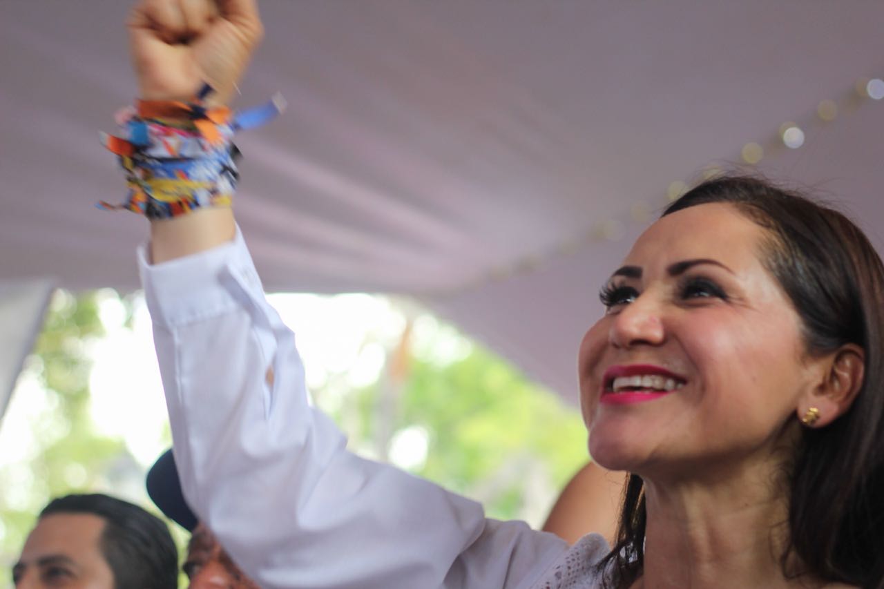 Sonia Rocha virtual ganadora del primer distrito federal