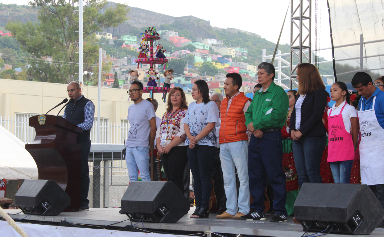 Marcos Aguilar inaugura el Festival de la Nieve y la Barbacoa 2018.