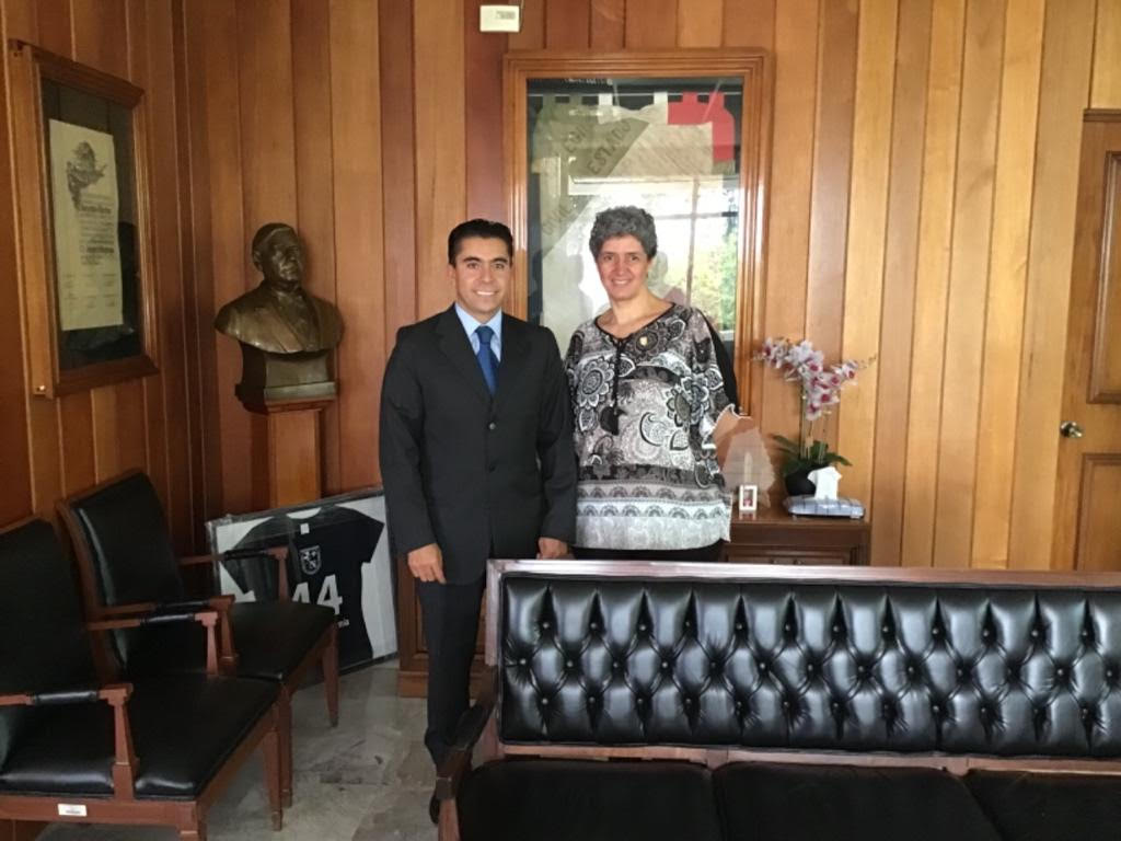 Roberto Sosa se reunió con la Rectora de la UAQ para afinar detalles de la construcción de una preparatoria en Corregidora