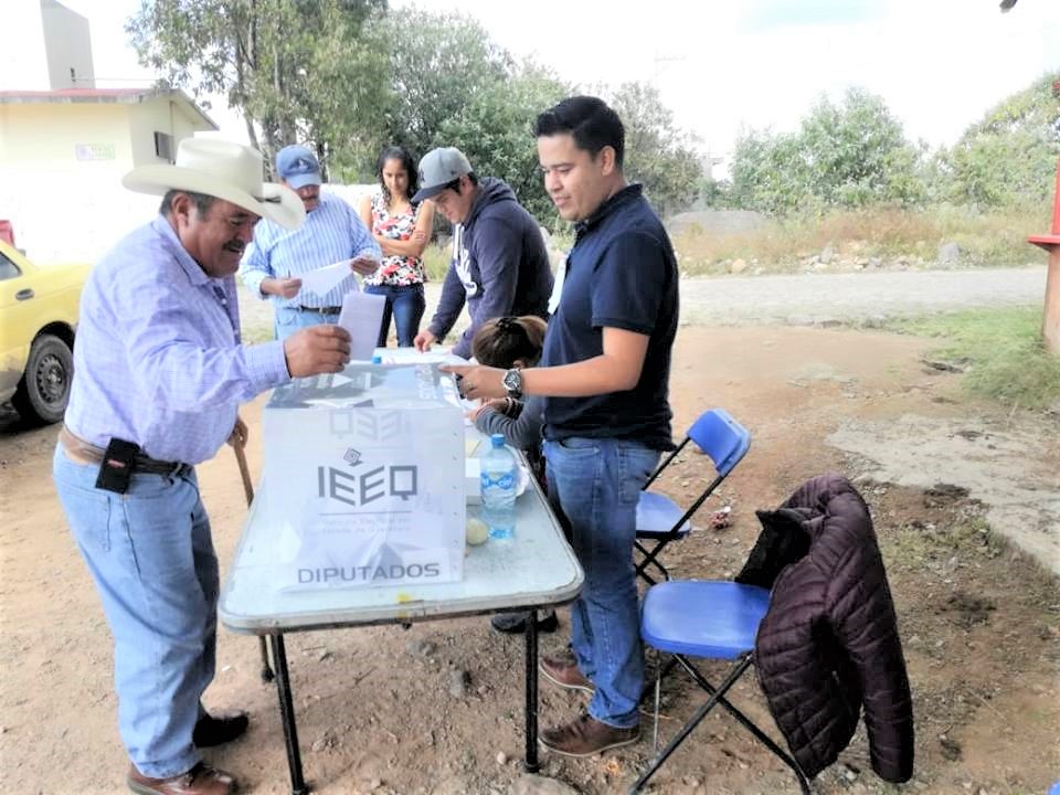En un clima de paz, se llevó a cabo la elección de Autoridades Auxiliares en Pedro Escobedo