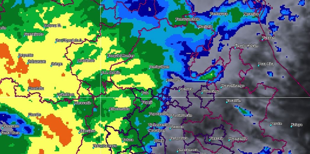 Tormenta tropical "Xavier" provocará lluvias en Querétaro y gran parte del país.