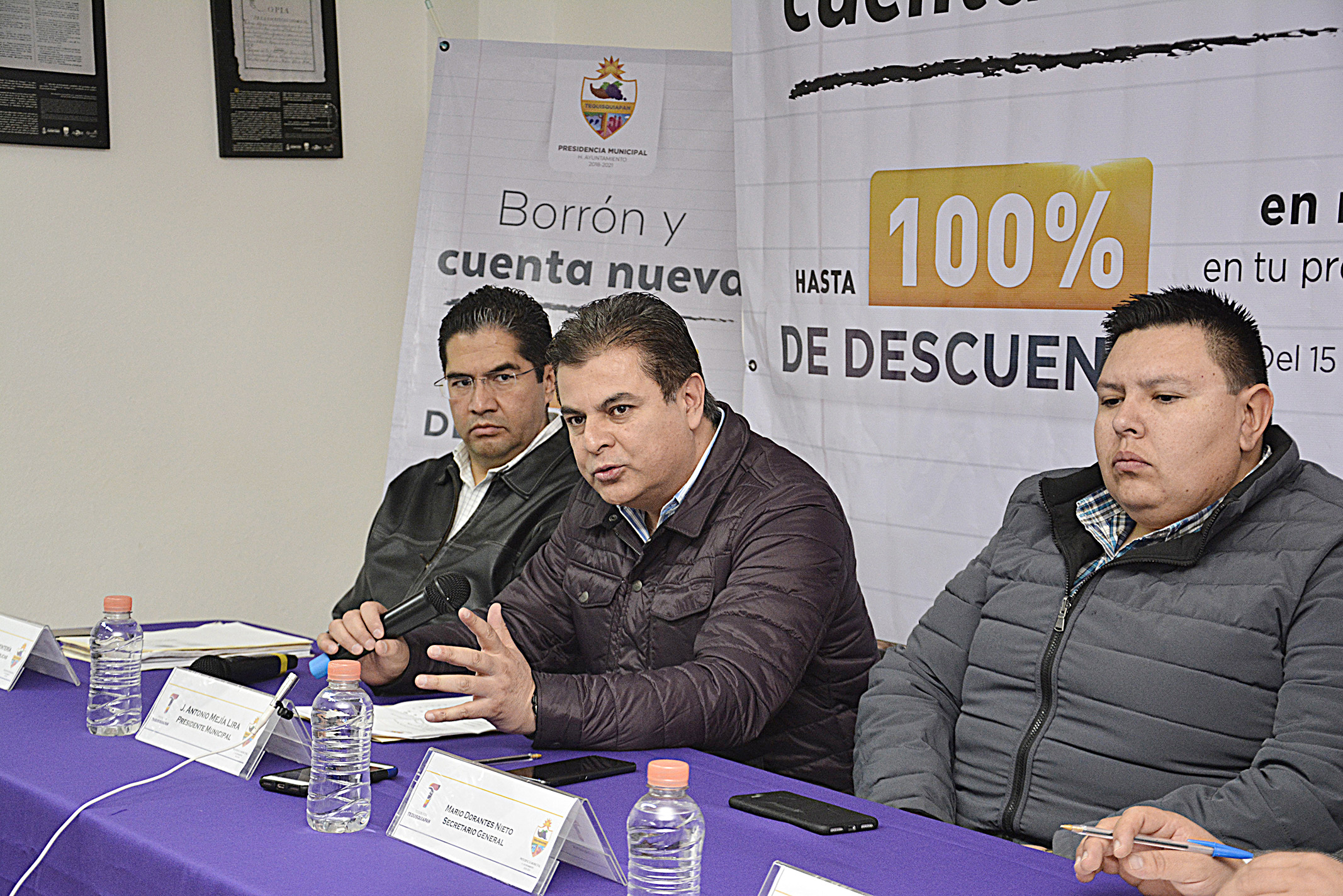 Presentan en Tequisquiapan el programa "Borrón y Cuenta Nueva".