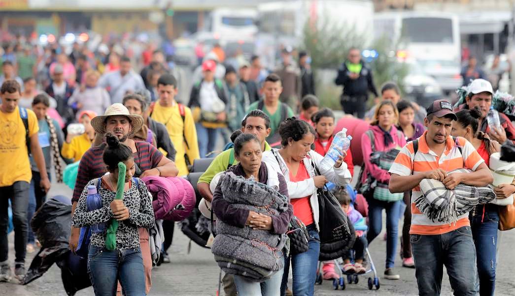 Querétaro se prepara para recibir a caravana de migrantes centroamericanos. Foto: YucatanALaMano