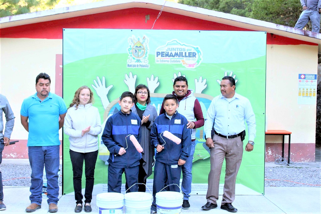 Implementan programa "Juntos por Tu Escuela" en Telesecundaria "Quetzalcóatl" de Río Blanco.