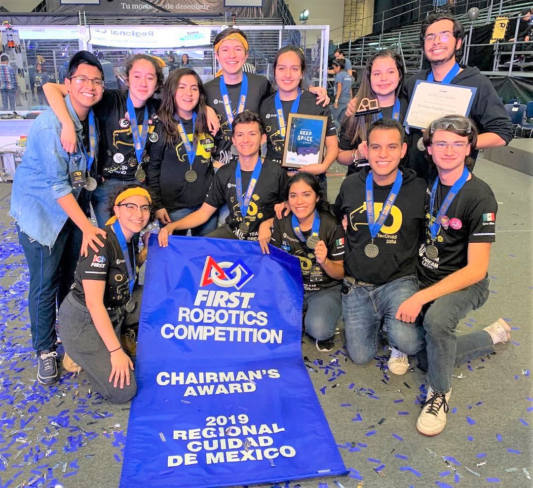 Estudiantes de Querétaro logran pase al mundial de Robótica FIRST.