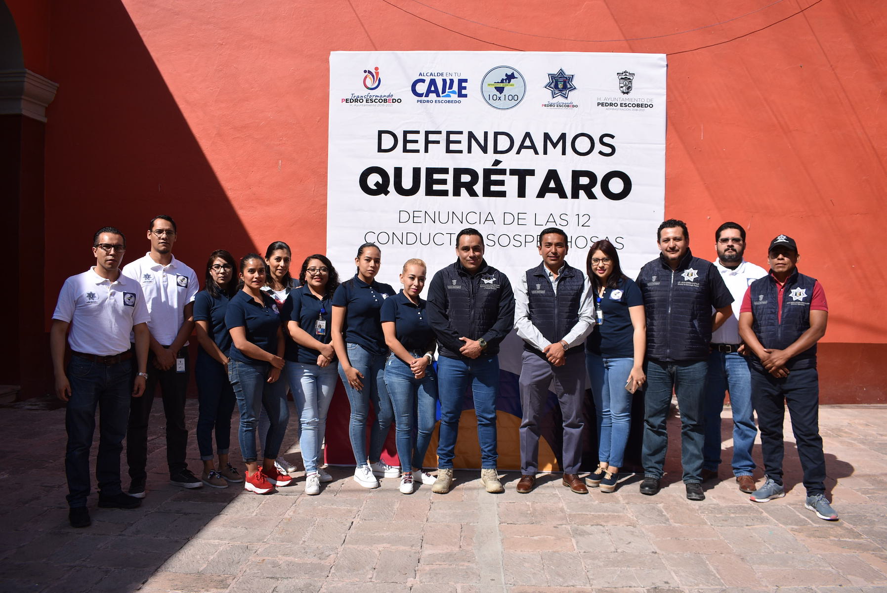 Presentan en Pedro Escobedo el Programa "Denuncia de las 12 conductas sospechosas"