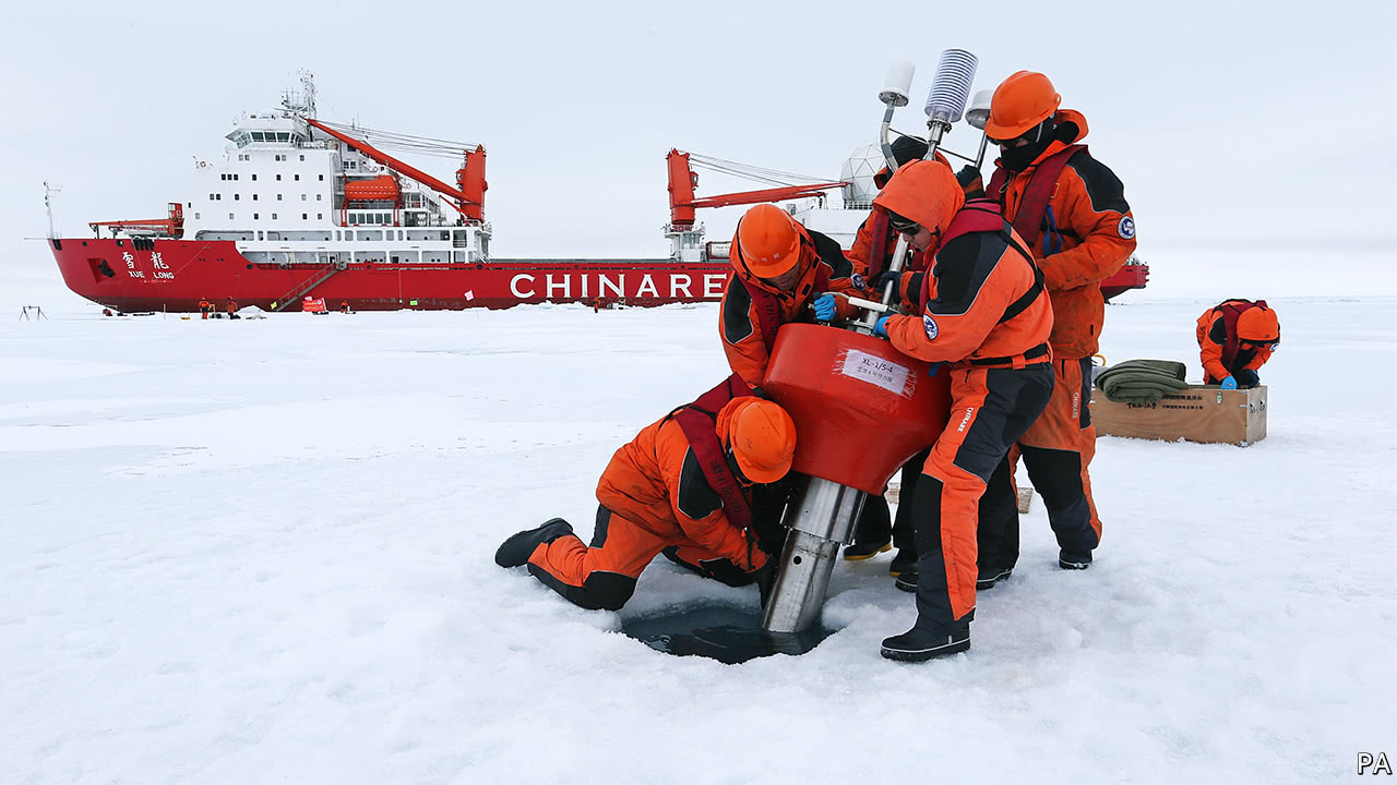 Expertos chinos inician expedición al Ártico para responder al cambio climático. Foto: Internet.