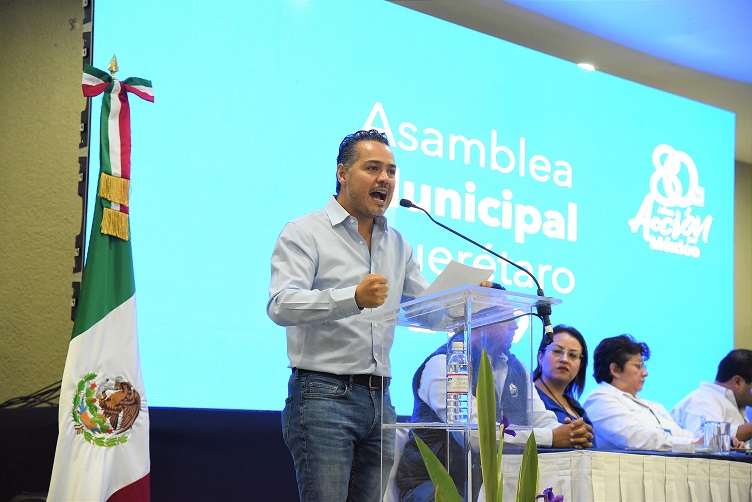 Enrique Correa es electo como Presidente del CDM del PAN en Querétaro Capital.