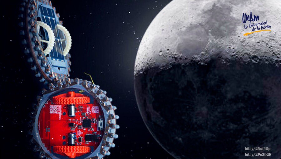 La UNAM colocará 9 pequeños robots en la Luna.