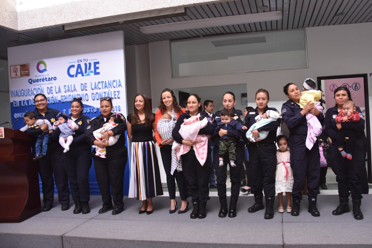 Inauguran sala de lactancia materna en la Delegación Epigmenio González.