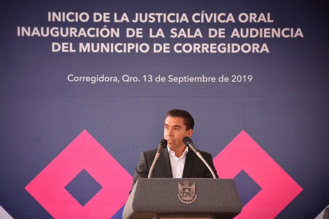 Inicia Corregidora con Sistema de Justicia Cívica Oral.
