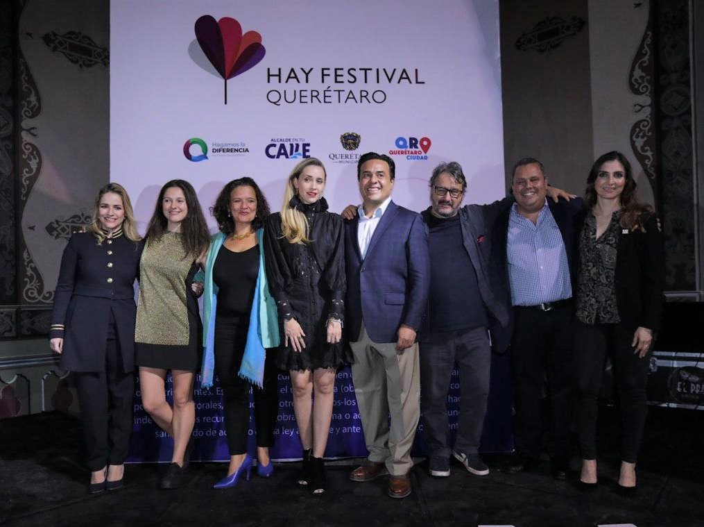 El Alcalde de Querétaro Luis encabeza el arranque del Hay Festival 2019