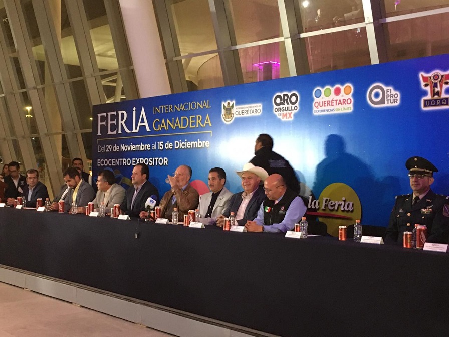 Se lleva a cabo la presentación de La Feria Internacional Ganadera Querétaro 2019.