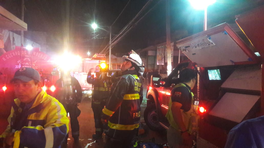 Se registra incendio en la Central de Abasto en Querétaro Capital. Foto: twitter @pcmqro