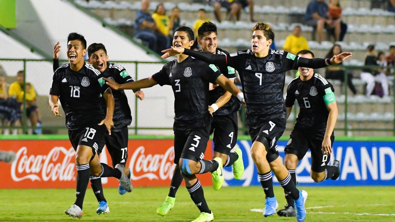 México favorito para ganar el mundial de futbol Sub 17 ante Brasil. Foto: Internet.