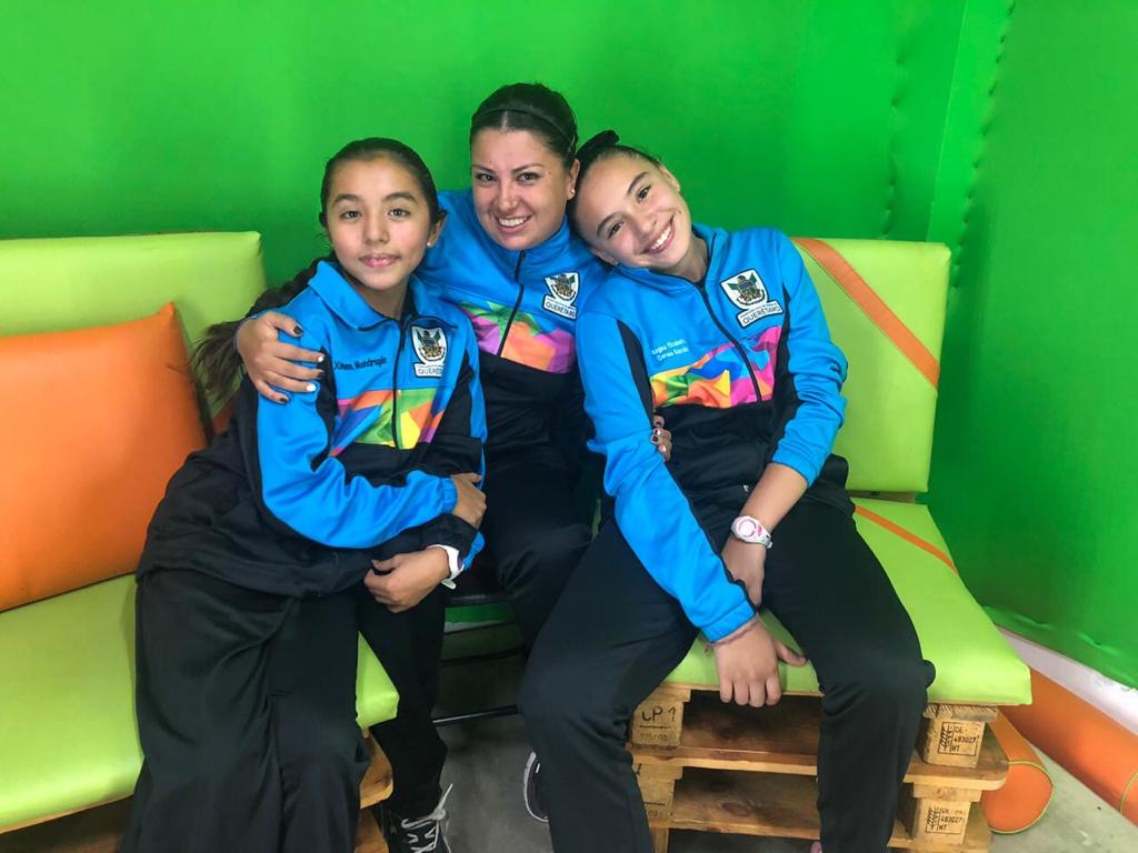 Dos deportistas queretanas y su entrenadora, participarán en campeonato mundial de Gimnasia Acrobática en Suiza.