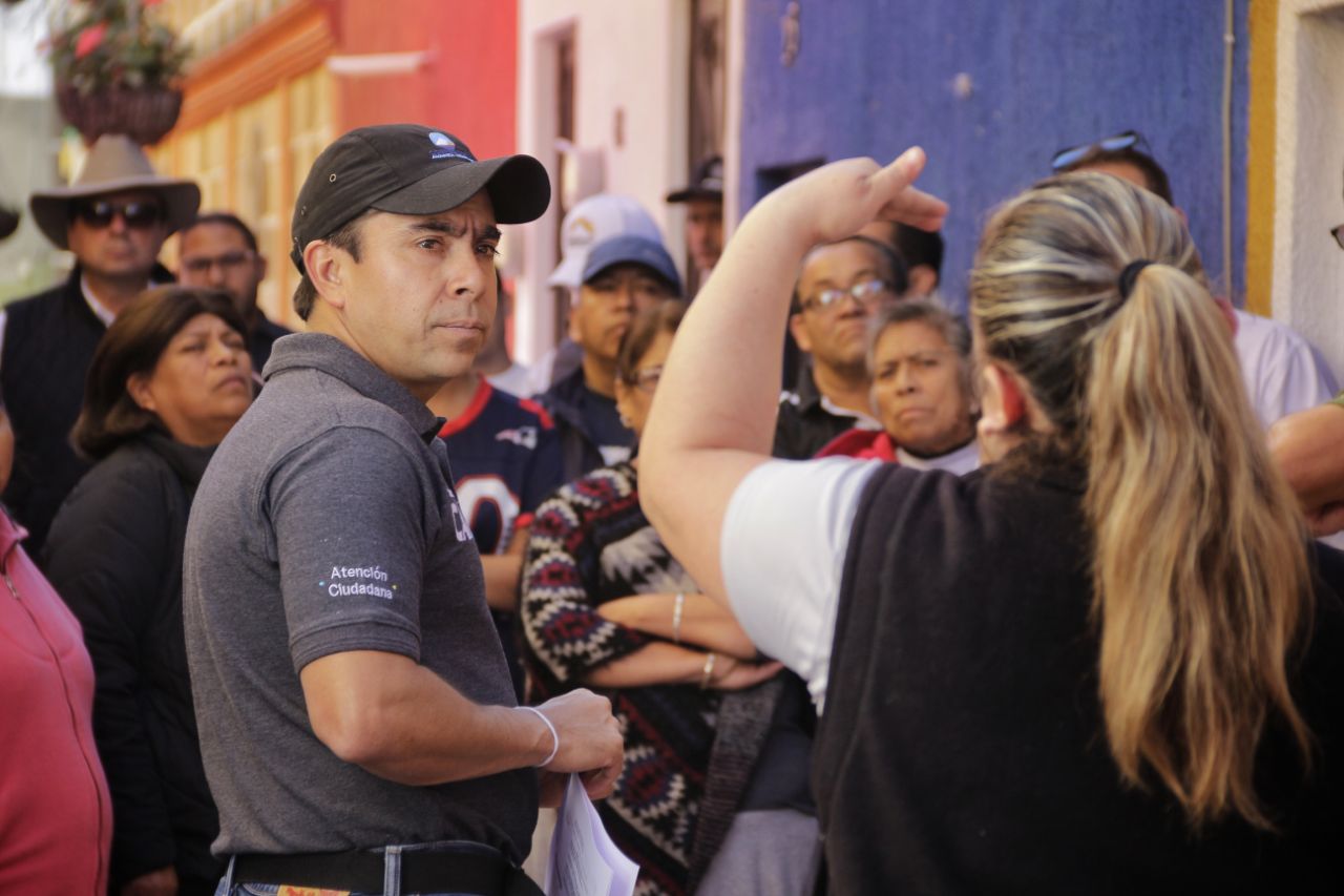 El Alcalde de Corregidora Roberto Sosa, encabezó el arranque de la construcción del Centro de Desarrollo Humano en San José de los Olvera.