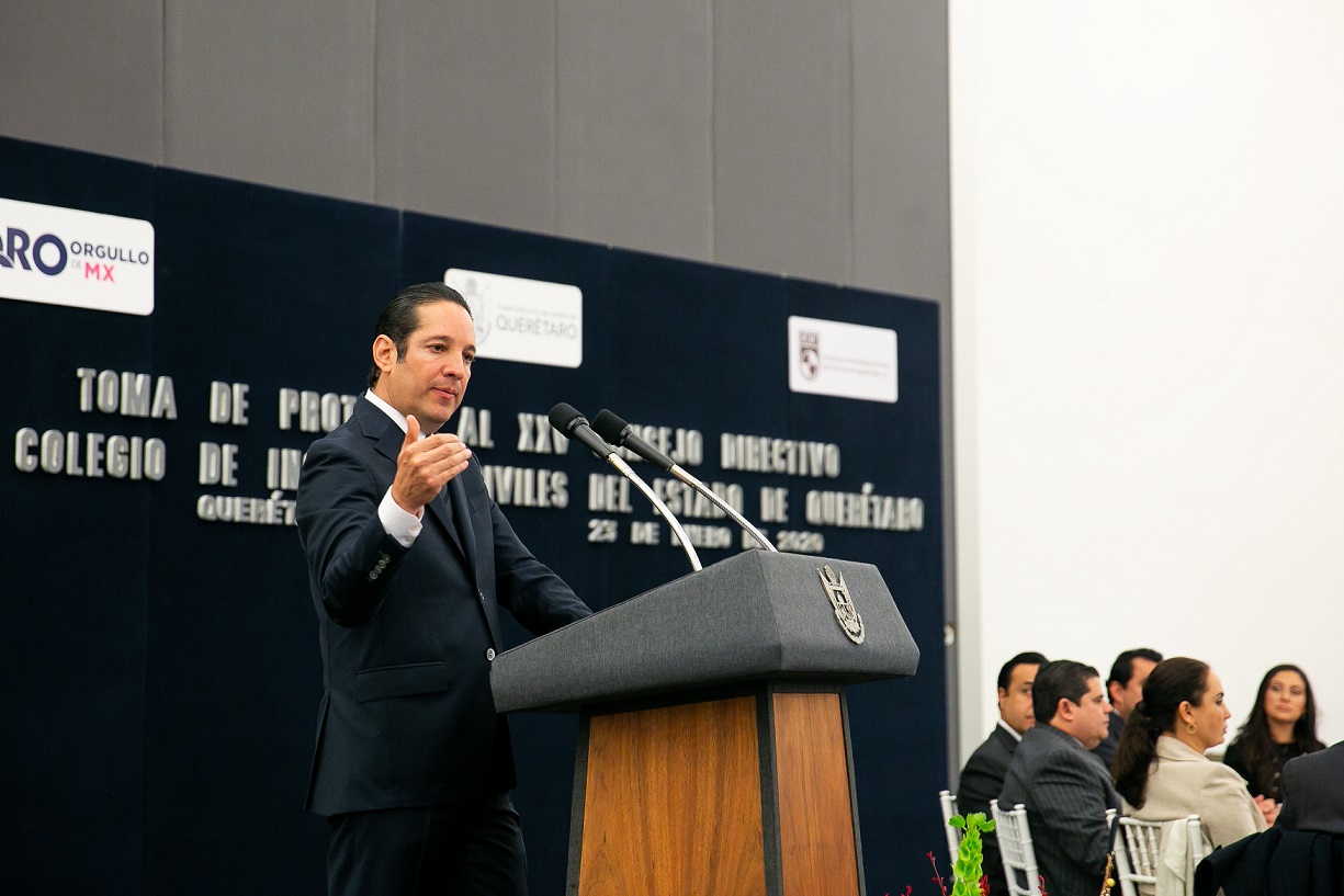 Pancho Domínguez anuncia inversión de 8mmdp para construir obra pública en Querétaro