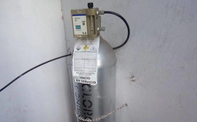 Reportan el robo de un cilindro de gas cloro en Colón. Foto: Internet.